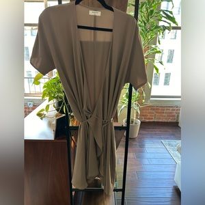 Aritzia wrap dress